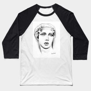 The portrait of the poet Sappho Baseball T-Shirt
